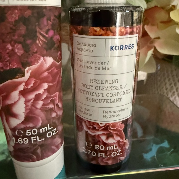 🆕🪷 KORRES “SEA LAVENDER” TRAVEL SIZE BODY CARE SET. BRAND NEW FACTORY SEALED. - Picture 5 of 5